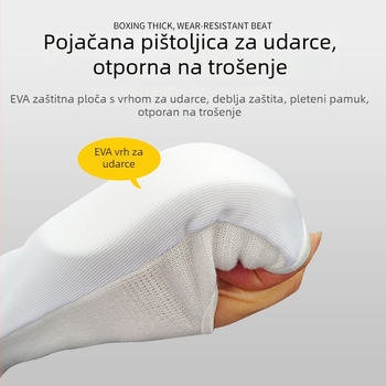 Štitnici za potkoljenice za karate - EVA materijal, univerzalna veličina, Rong duoduo