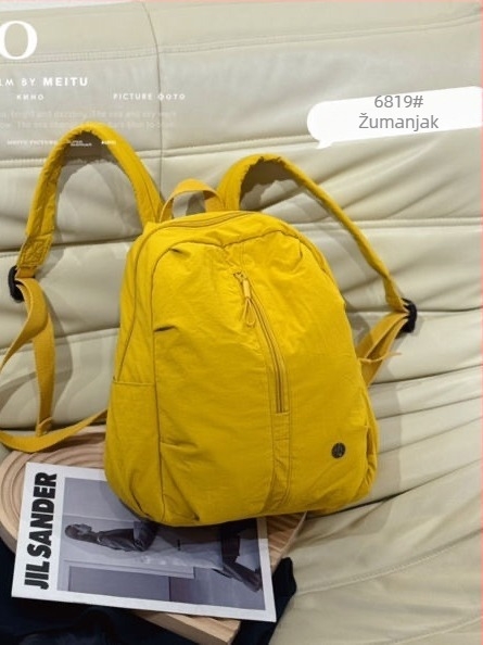 Bu Bobo Puff serije ruksak od padobranskog materijala, moderan minimalistički dizajn, velika kapaciteta, unisex, za slobodno vrijeme