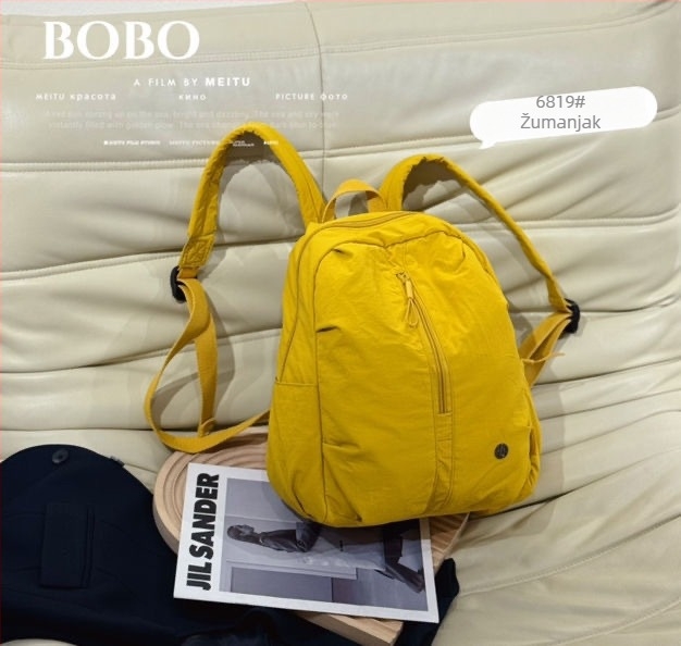 Bu Bobo Puff serije ruksak od padobranskog materijala, moderan minimalistički dizajn, velika kapaciteta, unisex, za slobodno vrijeme