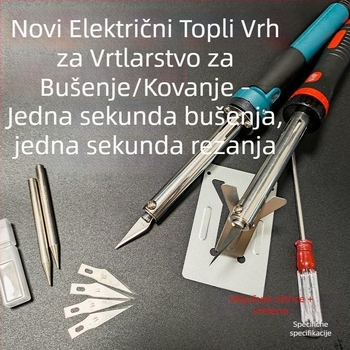 Ručna vrtna električna lemilica s nehrđajućim dijelom za rezanje i zavarivanje plastičnih boca