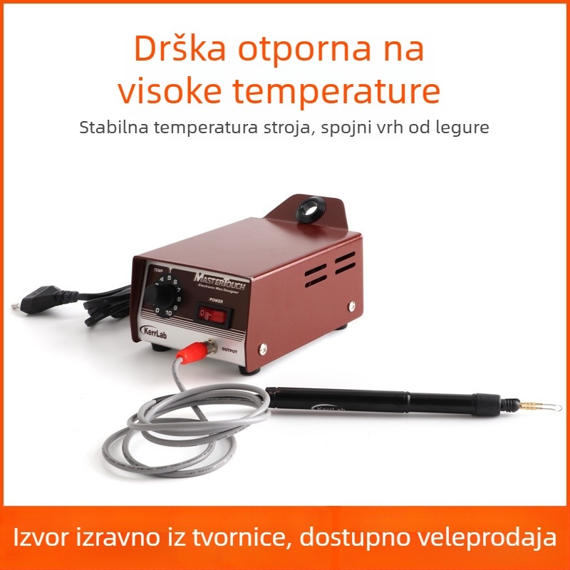 Mini stroj za zavarivanje voska za nakit s prilagodljivom temperaturom zavarivanja i pedalskim upravljanjem — Marka: Win Win; Napon: Drugo; Oblik napajanja: Drugo; Ukupne dimenzije: Drugo.