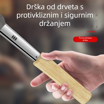 Električna lemilica s drvenim držalom, 220V, električno grijanje, za svinju dlaku