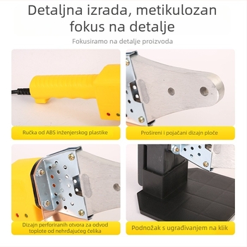 Gongrui 220V digitalni termostatski zavarivač za PPR cijevi