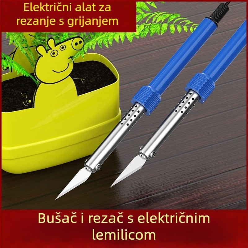 Električni vrući nož za rezanje akrilnih ploča, KT ploča i plastike — Jingling
