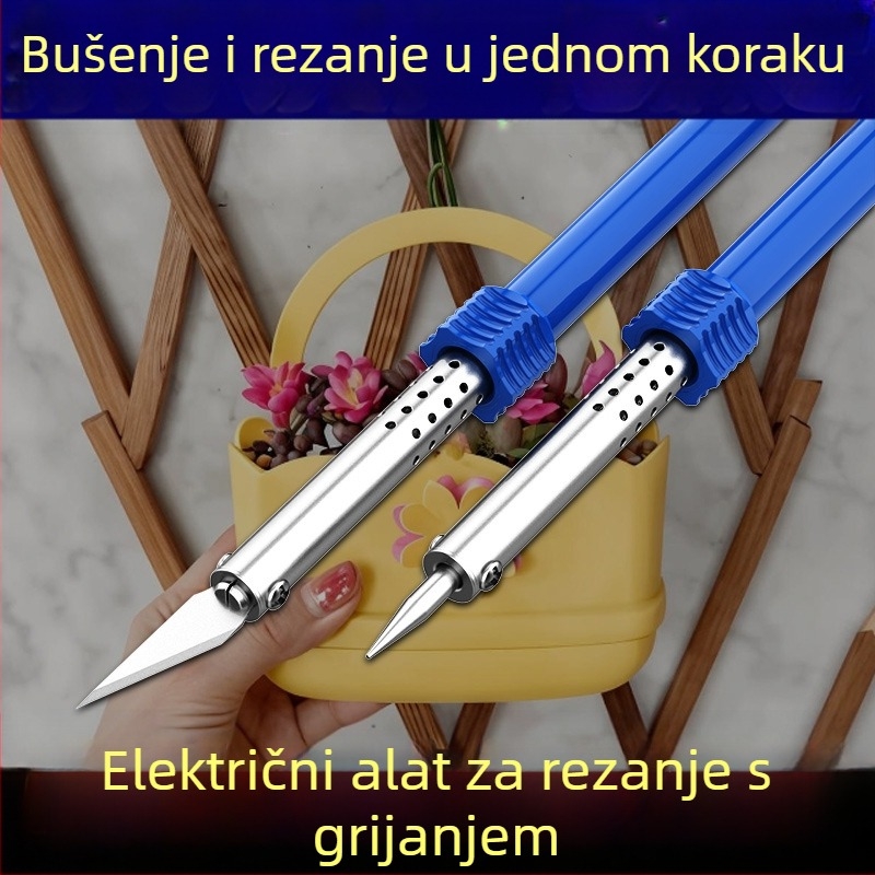 Električni vrući nož za rezanje akrilnih ploča, KT ploča i plastike — Jingling