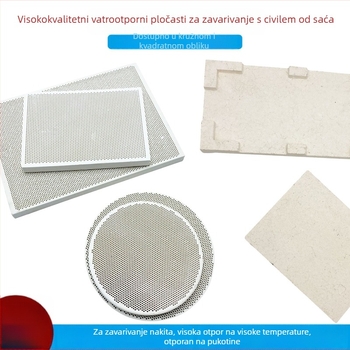 Ploča za zavarivanje visoke temperature za nakit – kvarcni opečni blok za zlato i srebro, DIY alatni set