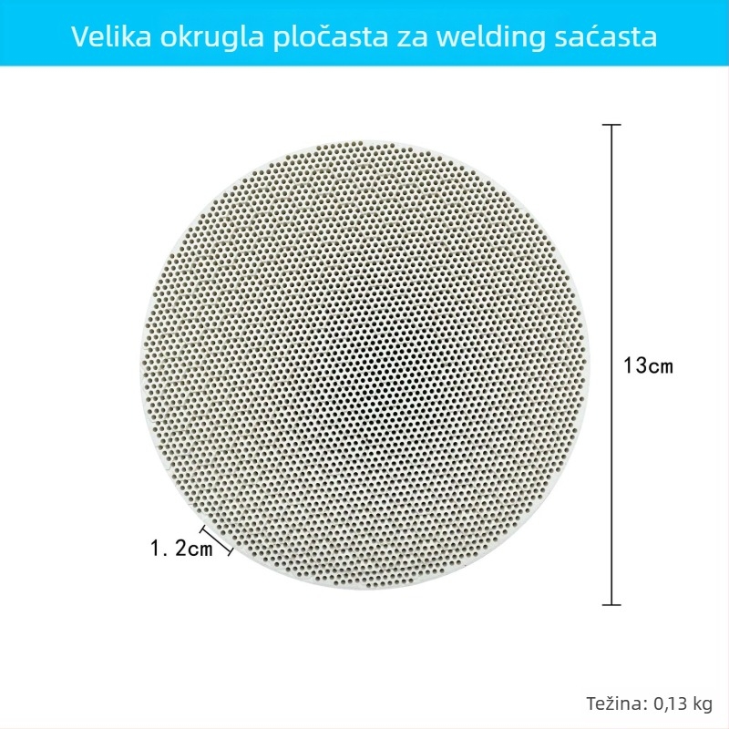 Ploča za zavarivanje visoke temperature za nakit – kvarcni opečni blok za zlato i srebro, DIY alatni set