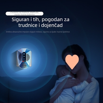 Ultrazvučni odvraćivač štetočina za kućnu upotrebu, visoko učinkovit elektronički repelent štetočina, model 818ML, 220V