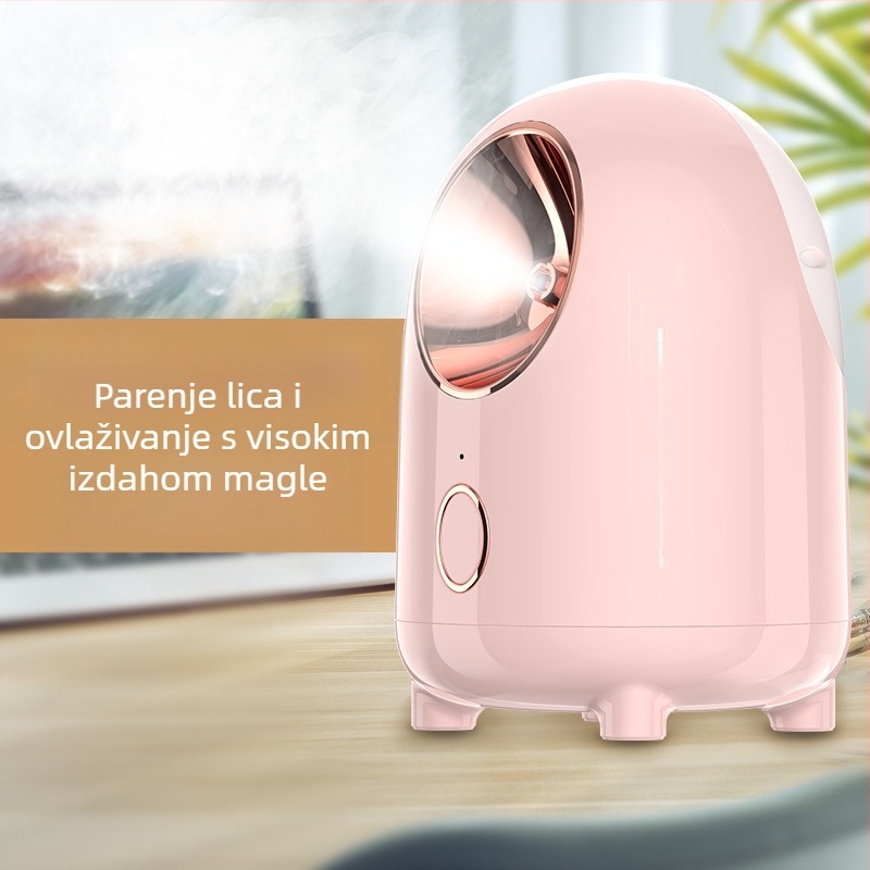 Kućni uređaj za hidrataciju lica s nano raspršivanjem, topli i hladni sprej, 1. stupanj, vrijeme magle 61–120 s, bez baterije