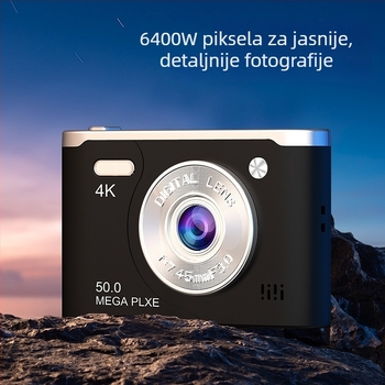 AM200 CCD kamera za vanjsku fotografiju, rezolucija 1280x1024, 2,4-inčni HD LCD, CCD senzor, pohrana na TF karticu, USB 2.0, potpuno ručno upravljanje