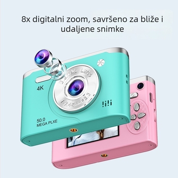 AM200 CCD kamera za vanjsku fotografiju, rezolucija 1280x1024, 2,4-inčni HD LCD, CCD senzor, pohrana na TF karticu, USB 2.0, potpuno ručno upravljanje
