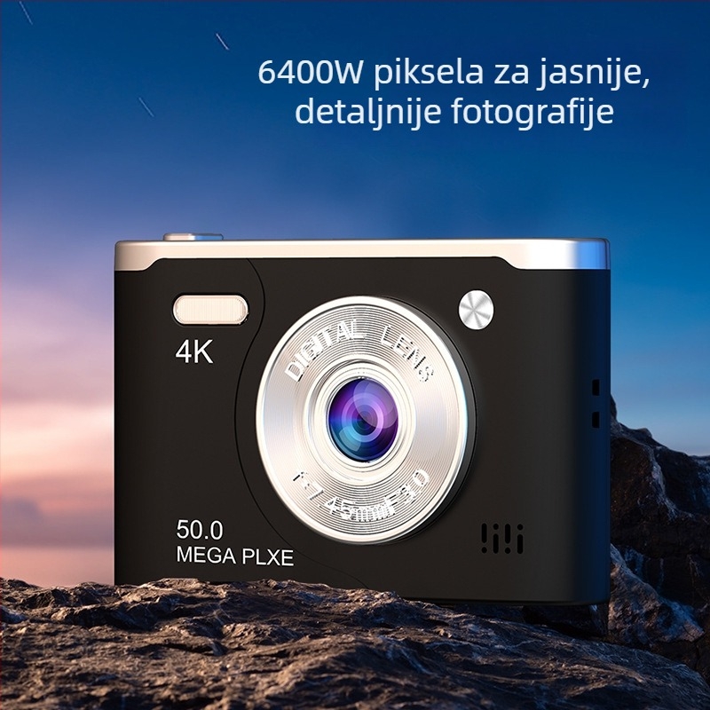AM200 CCD kamera za vanjsku fotografiju, rezolucija 1280x1024, 2,4-inčni HD LCD, CCD senzor, pohrana na TF karticu, USB 2.0, potpuno ručno upravljanje