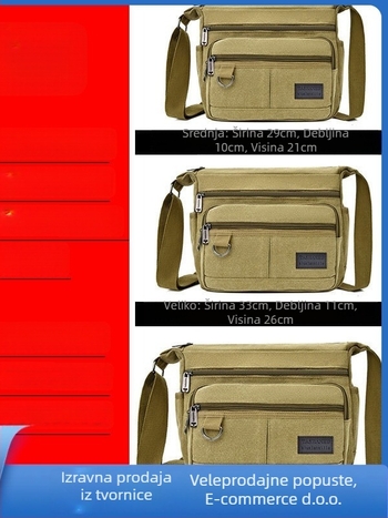 Muška torba na prsa (Unisex stil; Poliester; Podstava: platno; Slobodno vrijeme putovanja; Značka: Bopan)