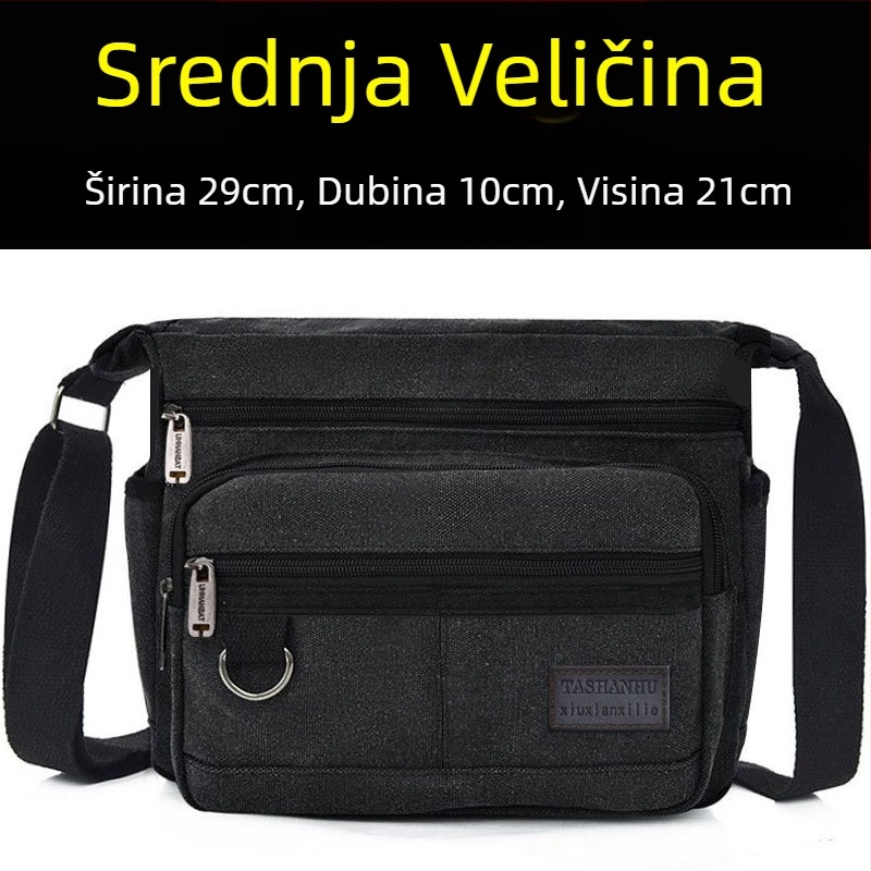 Muška torba na prsa (Unisex stil; Poliester; Podstava: platno; Slobodno vrijeme putovanja; Značka: Bopan)