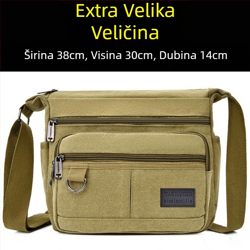 Muška torba na prsa (Unisex stil; Poliester; Podstava: platno; Slobodno vrijeme putovanja; Značka: Bopan)