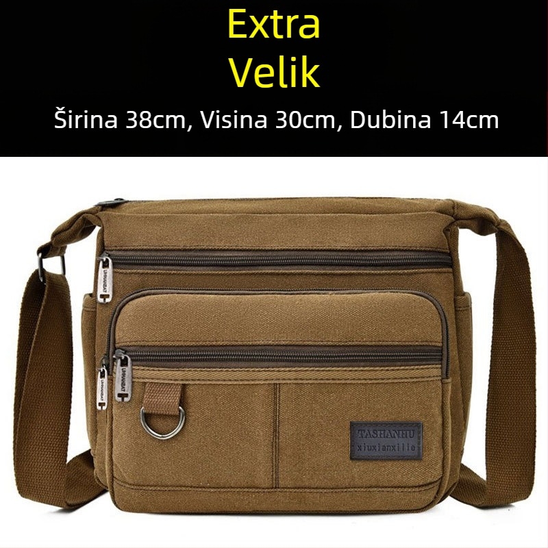 Muška torba na prsa (Unisex stil; Poliester; Podstava: platno; Slobodno vrijeme putovanja; Značka: Bopan)