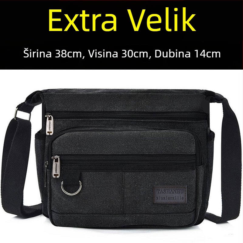 Muška torba na prsa (Unisex stil; Poliester; Podstava: platno; Slobodno vrijeme putovanja; Značka: Bopan)