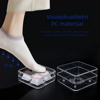 Tester tipkovnih prekidača, prozirni PC materijal, zeleni osni mehanizam, podržava 4+ uređaja za bežično povezivanje i prilagodljivu kutiju za kapice tipki