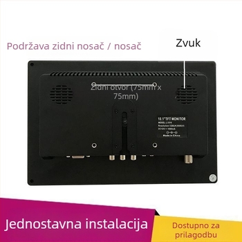 HANFUJIE LCD monitor, univerzalni model, univerzalni tip zaslona, 10,1-inčni zaslon