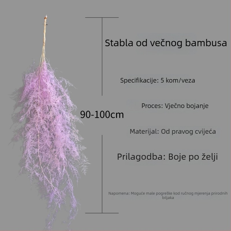 Buket trajnih cvjetova – Materijal: trajno cvijeće; Brend: Kunming Advanced Flower Technology Co., Ltd.; Kod: 18969844106; Pogodno za vjenčanja, rođendane, završetak studija; Božić; Zidni dekor za vješanje