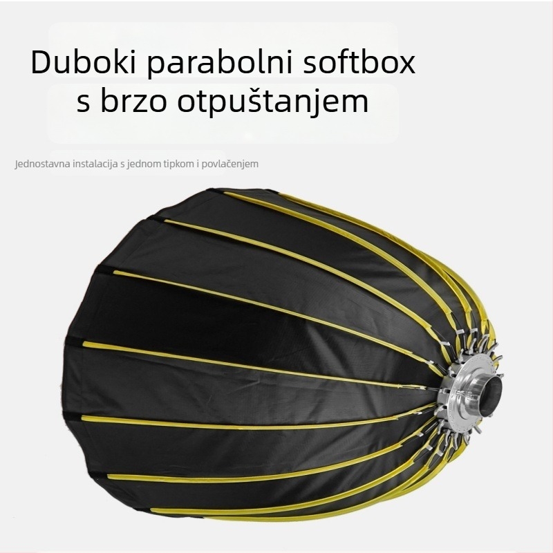 KS-300 LED svjetlo za fotografiju i livestream — dvostruka drška, stalno svjetlo, 150W+, tri boje temperature, 220V