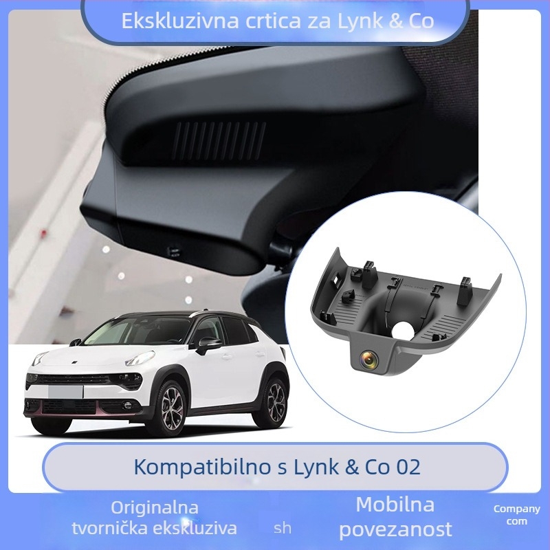 Lynk & Co 01/03/Z20/02/05/06/08/09 4K dvostruka automobilska kamera