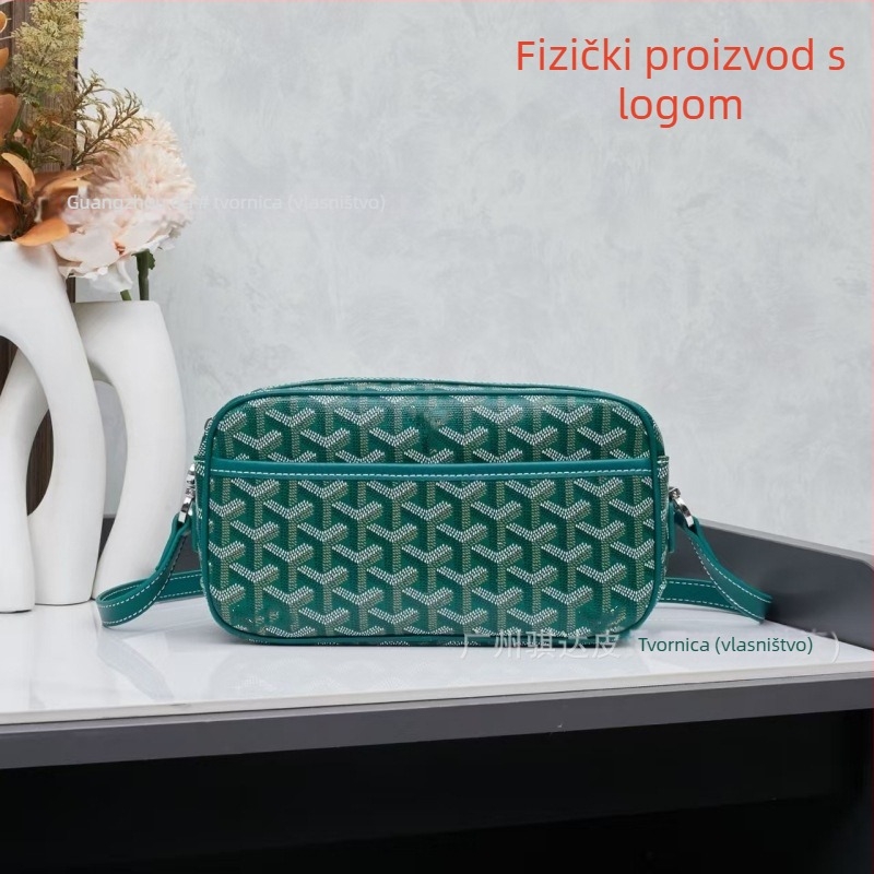 Muška crossbody torba od prave kože, prvi sloj teleće kože, ultra lagana, podstava od platna
