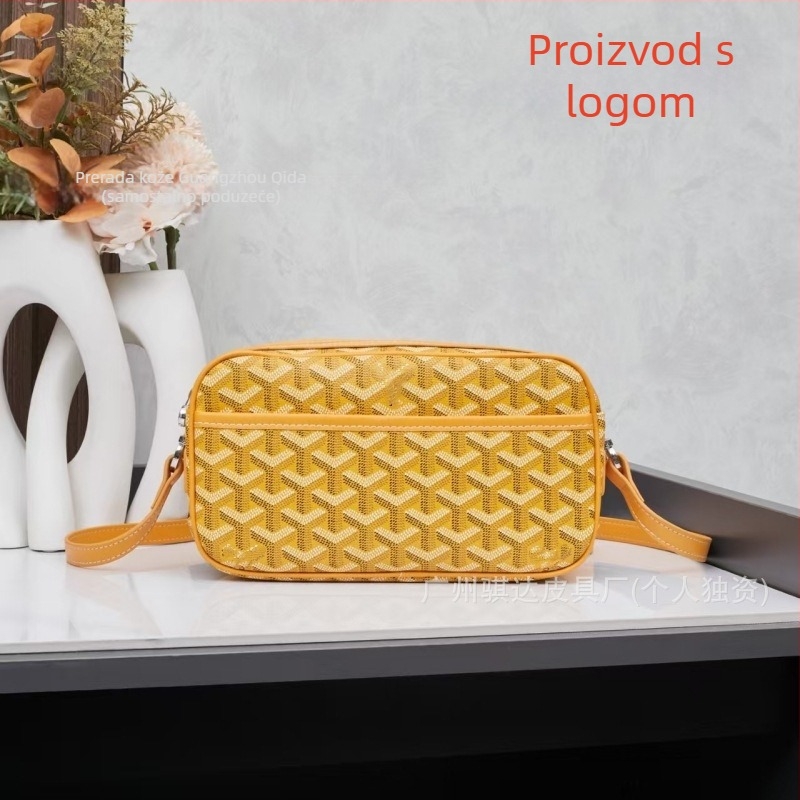 Muška crossbody torba od prave kože, prvi sloj teleće kože, ultra lagana, podstava od platna