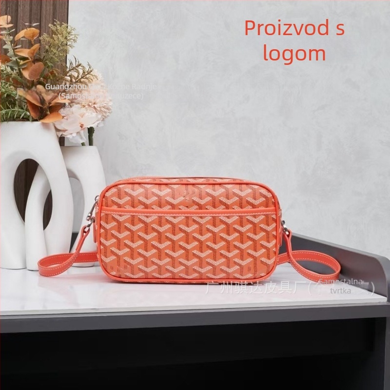 Muška crossbody torba od prave kože, prvi sloj teleće kože, ultra lagana, podstava od platna