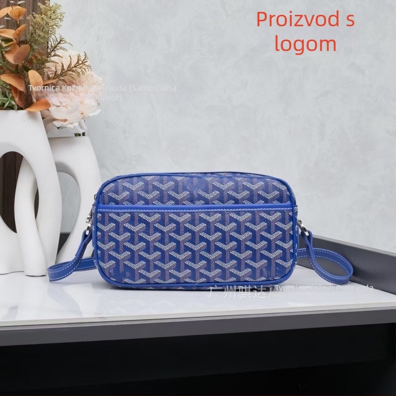 Muška crossbody torba od prave kože, prvi sloj teleće kože, ultra lagana, podstava od platna