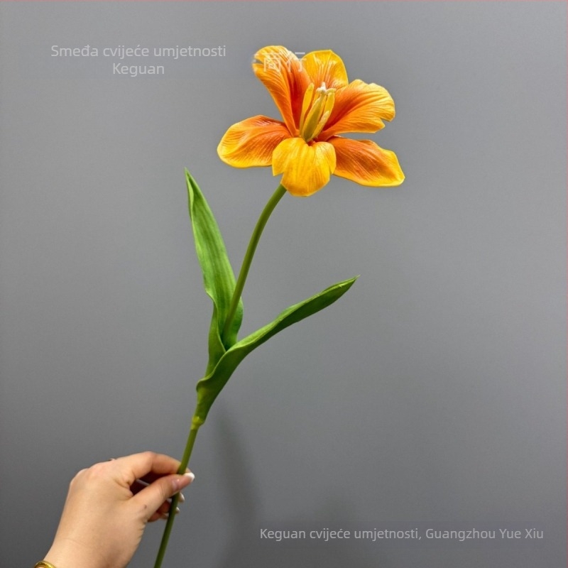 Umjetna tulipa od svile za kućnu dekoraciju i fotografiju