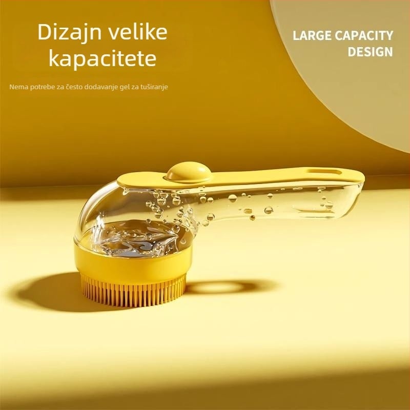 Četka za kupanje psa – PP materijal, alat za njegu psa, 1 kom.