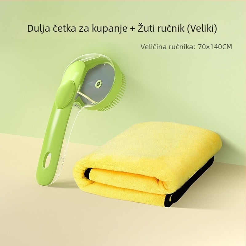 Četka za kupanje psa – PP materijal, alat za njegu psa, 1 kom.