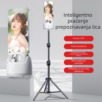 AI-stabilizator za pametni telefon s prepoznavanjem lica, 360° selfie, 270° rotacija, univerzalna kompatibilnost