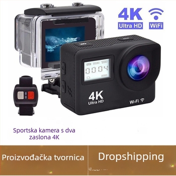 Sportska kamera 88DR s 2,0-inčnim LCD zaslonom, TF karticom za pohranu, 16 MP senzor, ABS kućištem, trajanje baterije 60–90 minuta