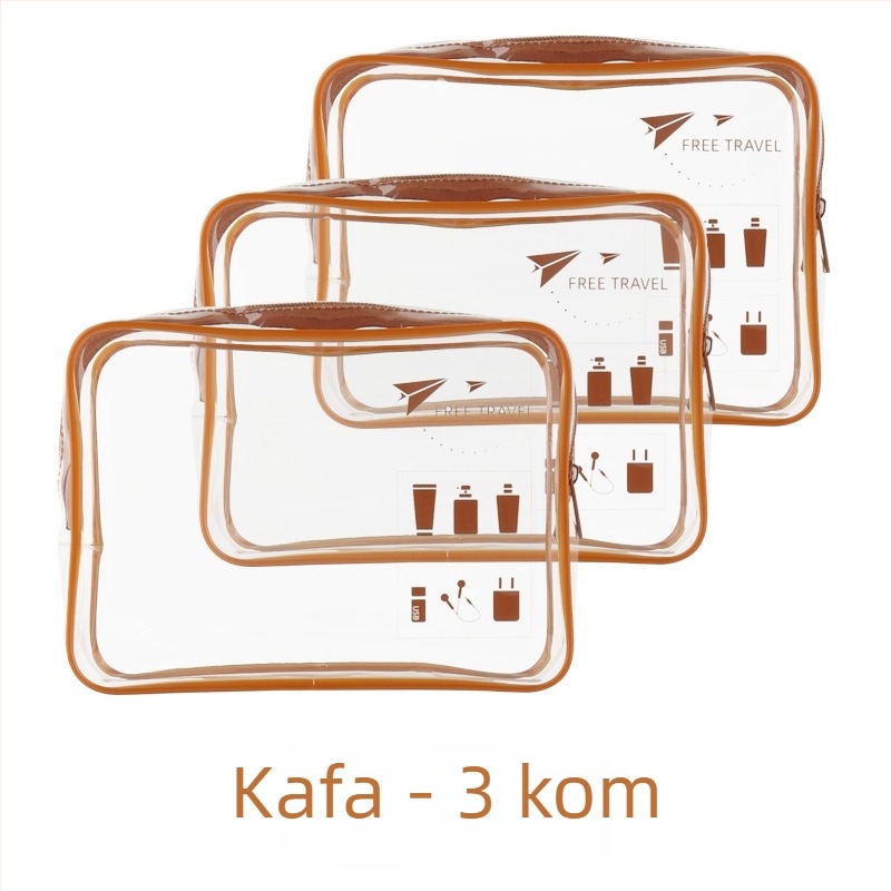 Kozmetička torbica PVC, kubičnog oblika, višestruka namjena, model G0Q00127-128-129