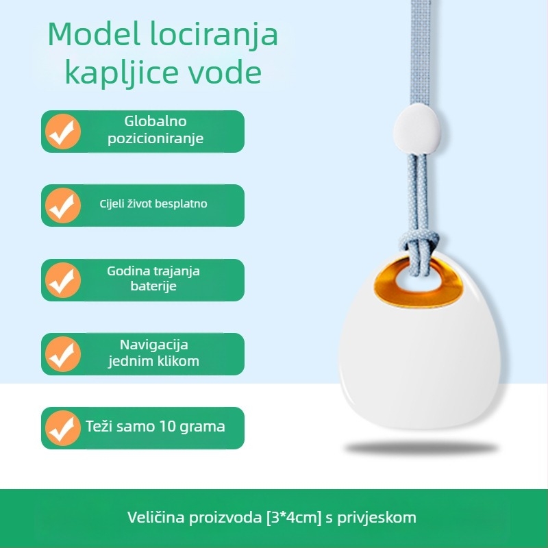 Dječji lokator, uređaj sa suhim baterijama, model: Child locator