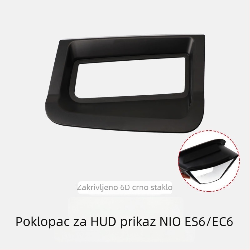 Zaštitni poklop HUD Head-Up Display za Nio ES6/EC6/ES8 – ABS unutarnji dodaci