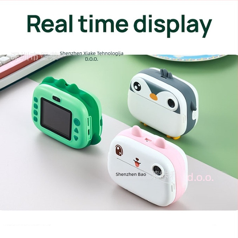 Dječja mini Polaroid kamera s HD dvostrukim objektivom, ispisuje fotografije, TF kartica pohranjivanje, model M05