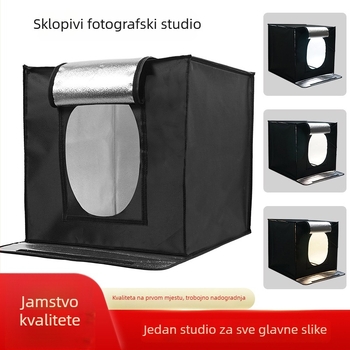 Mala studijska kutija za fotografiranje proizvoda, model SY-0110, marka Shun Yi, materijal: premazana aluminijska traka