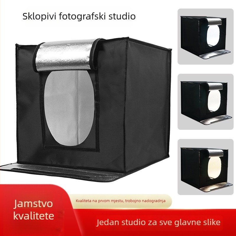 Mala studijska kutija za fotografiranje proizvoda, model SY-0110, marka Shun Yi, materijal: premazana aluminijska traka