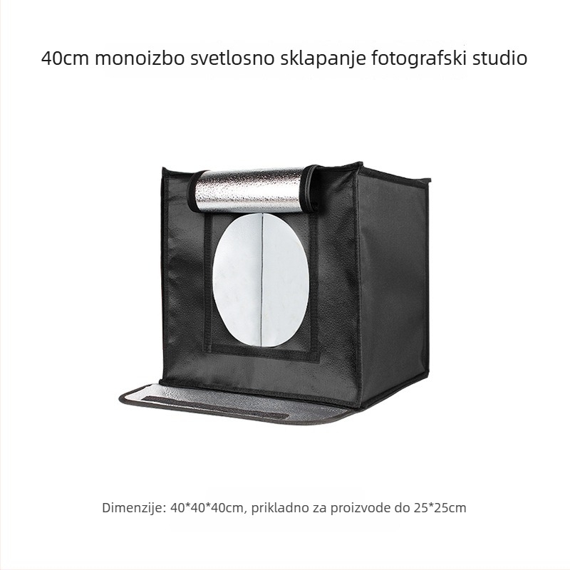 Mala studijska kutija za fotografiranje proizvoda, model SY-0110, marka Shun Yi, materijal: premazana aluminijska traka
