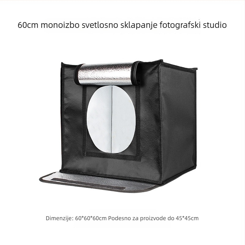 Mala studijska kutija za fotografiranje proizvoda, model SY-0110, marka Shun Yi, materijal: premazana aluminijska traka