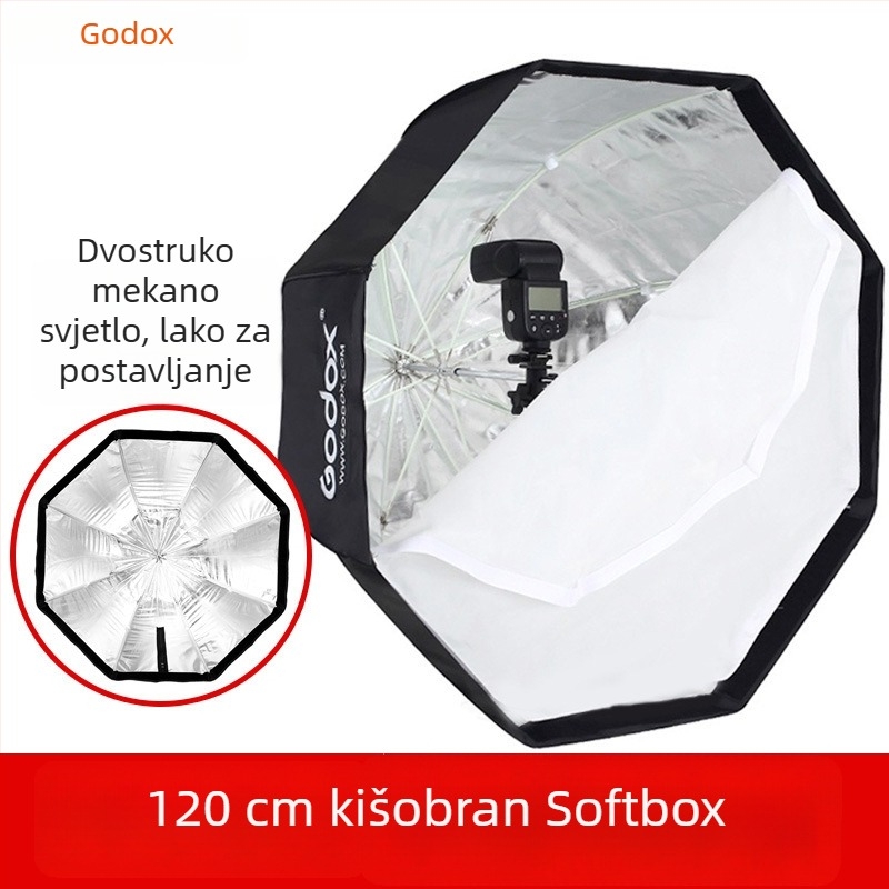 Godox kišobran osmerokutni softbox SB-UBW s držačem za hot-shoe