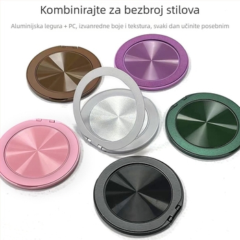 Magnetski bežični držač za telefon za stolnu upotrebu s nevidljivim stražnjim kućištem i ljepilnim stražnjim dijelom, plastična konstrukcija, prilagodljiv