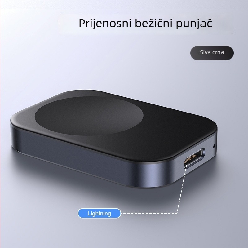 R7 magnetski bežični punjač za satove – Mini prijenosno (QC3.0, 3W, magnetsko punjenje, brzo punjenje)