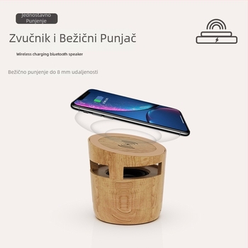 Douglas bežični punjač s Bluetooth zvučnikom, 10W, Qi certificiran, QC3.0, Izlaz 1.2A