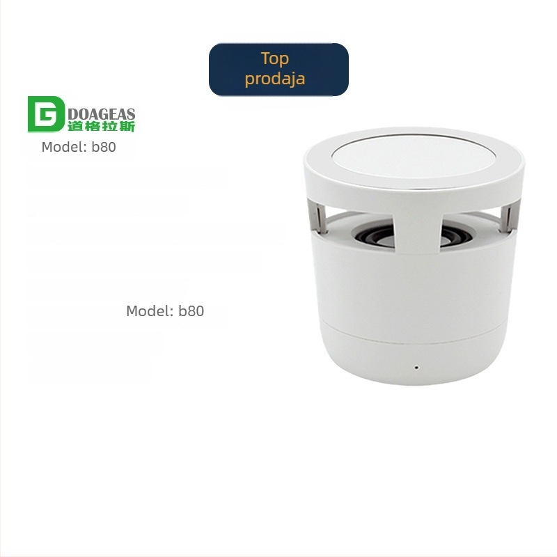 Douglas bežični punjač s Bluetooth zvučnikom, 10W, Qi certificiran, QC3.0, Izlaz 1.2A