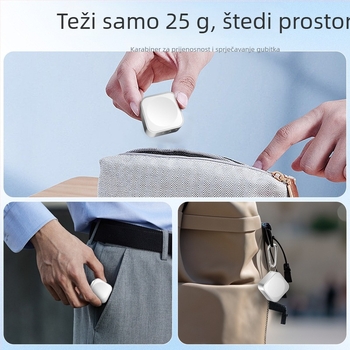 Magnetski Bežični Punjač 2.5W - Prijenosni Power Bank za Apple Watch, Ulaz 5V/1.2A, Type-C, Polimer Baterija