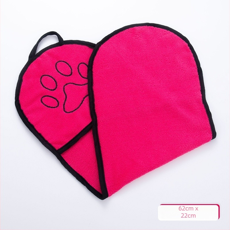 AMOOR Ručnik za psa za kupanje, upijajući, brzo sušenje, Chenille materijal, paket 100/300